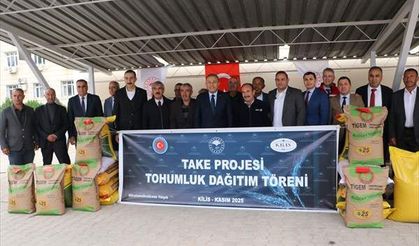 Çiftçilere 737 ton sertifikalı tohum dağıtıldı
