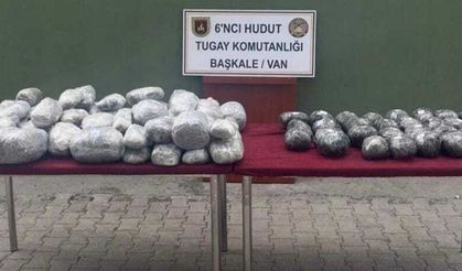 Hudut hattında 68 kilo 852 gram zehirli madde ele geçirildi