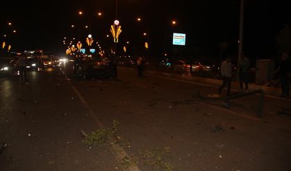 Malatya'da otomobil araziye girdi: 5 yaralı