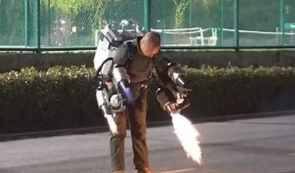 Saatte 100 km hız yapabilen "jet sırt çantası" üretildi