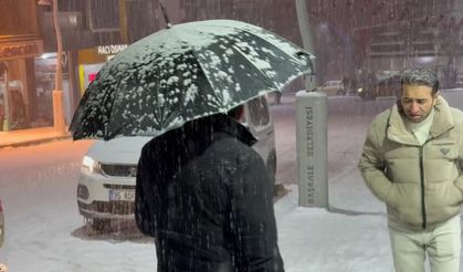 Van’da kar etkili oldu