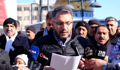 Van’da Gazze'ye destek etkinliği düzenlendi