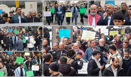 HÜDA PAR Batman İl Teşkilatı'ndan Kürtçe anadil yürüyüşü