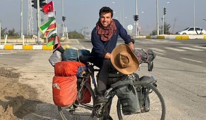 Dünya turundaki İtalyan gezginin Yeni Zelanda’dan Şanlıurfa'ya uzanan yolculuğu