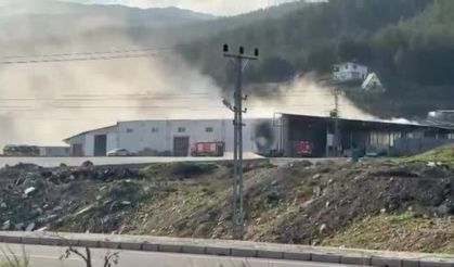Gaziantep’te biber fabrikasında yangın: Büyük çaplı hasar oluştu