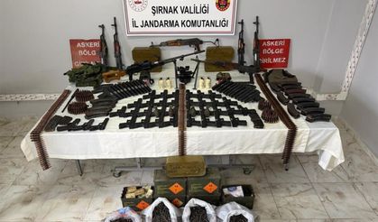 Şırnak’ta cephanelik ortaya çıkarıldı: 23 tutuklama