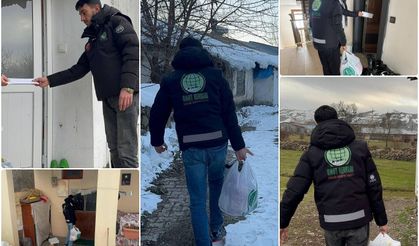 Umut Kervanı’ndan Karakoçan’da Ramazan öncesi ihtiyaç sahiplerine yardım