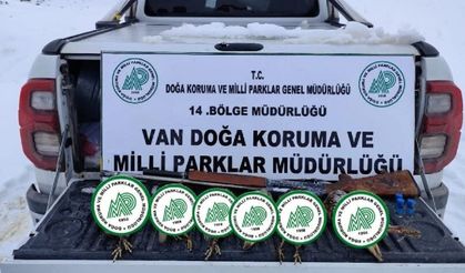 Van’da yasadışı avcılığa ceza kesildi
