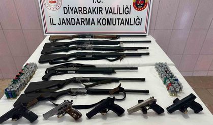 Diyarbakır'da silah kaçakçılarına darbe