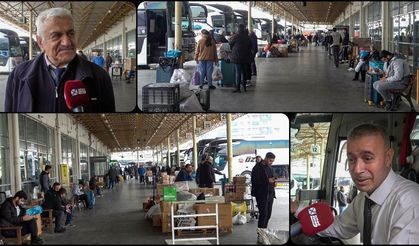 Bayram öncesi Diyarbakır otogarında sessiz hareketlilik