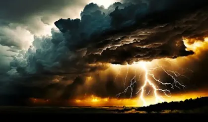 Meteoroloji’den 24 saat içinde kuvvetli yağış ve fırtına uyarısı