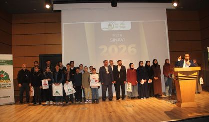 Siyer Yarışması derece sahipleri ödüllerini Gazze’ye bağışladı