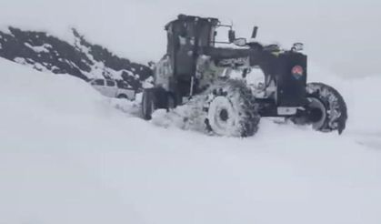 Şırnak'ta kar nedeniyle kapanan yollar açıldı