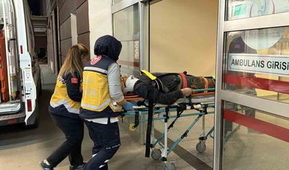 Adıyaman'da yüksekten düşen işçi yaralandı