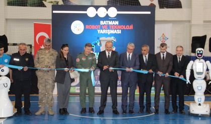 Batman'da "Yediiki Robot ve Teknoloji Yarışması" başladı