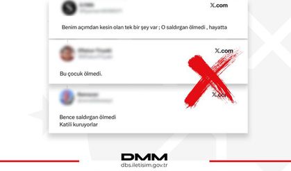 DMM: Kahramanmaraş’taki saldırganın ölmediği iddiaları asılsızdır