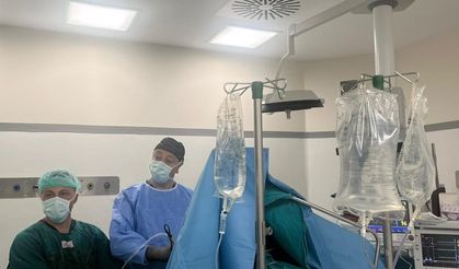 Kapalı yöntemle tanı ve tedavi aynı anda yapılabiliyor