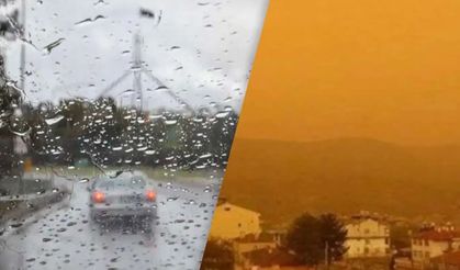 Meteoroloji uyardı: Kuvvetli sağanak ve toz taşınımı bekleniyor