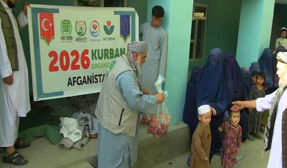 Dört kuruluşun yardımları Afganistan’da umut oldu