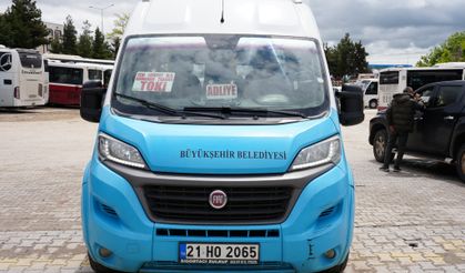 Ergani'de toplu taşımada yeni dönem başlıyor