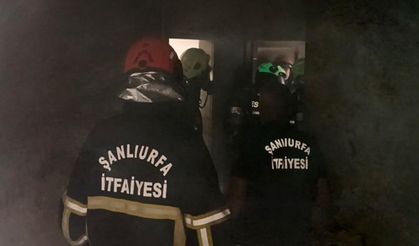 Apartmandan yükselen duman ekipleri alarma geçirdi