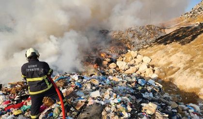 Siirt'te yangın 5 saatte kontrol altına alındı