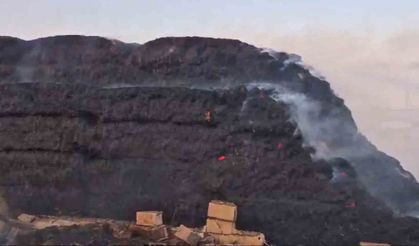 Gaziantep'te binlerce dönüm arazi ve saman balyası kül oldu