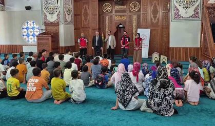 Yaz Kur'an kurslarında bağımlılığın zararları anlatıldı