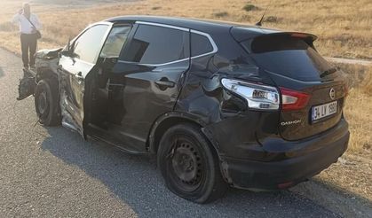 Batman'da kamyon ile otomobil çarpıştı: 2 yaralı