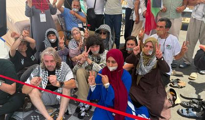 Filistin Konvoyu aktivistleri açlık grevine başladı