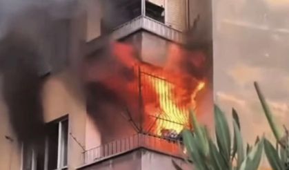 Gaziantep'te apartman yangını: 91 yaşındaki kadın öldü