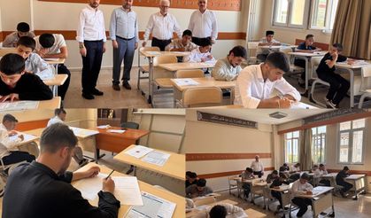 Siirt’te 600 hafızlık öğrencisi bilgi ve kazanım sınavına girdi