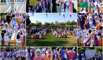 Van'da yüzlerce kız çocuğu tesettüre ilk adımını attı