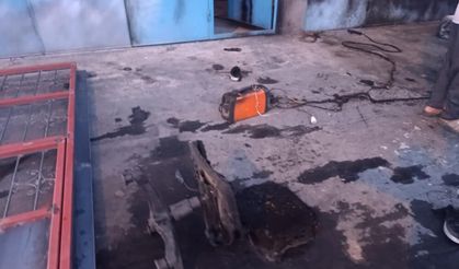 Adıyaman'da PVC atölyesinde patlama: 2 yaralı