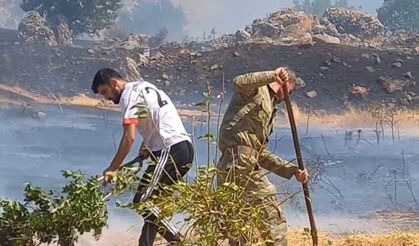 Elektrik telinden sıçrayan kıvılcımın faturası ağır oldu