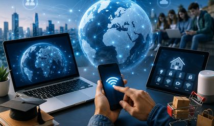 Girişimlerin yüzde 52,9'u 100 Mbit ve üzeri hızda internet kullandı