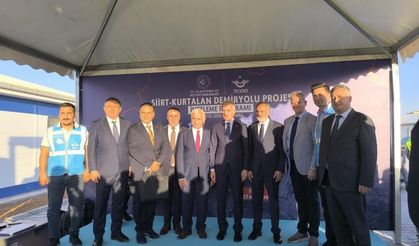 Siirt-Kurtalan demir yolu ne zaman tamamlanacak? Projede son durum