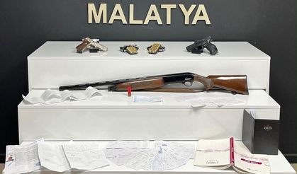Malatya'da 18 adrese tefecilik ve yağma operasyonu: 9 tutuklama