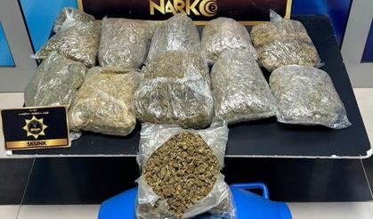 Siirt'te iki araçtan skunk çıktı! 6 kişi gözaltında