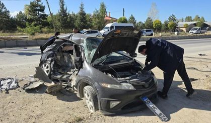 Van'daki kazaya ekipler sevk edildi: 5 yaralı