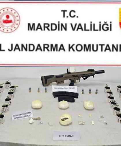 Midyat'ta narkotik operasyonu: 3 tutuklama