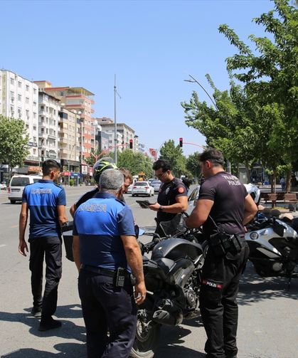 Batman'da trafik denetimi yapıldı