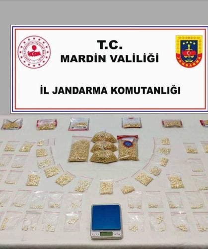 Mardin’de 11 binden fazla captagon hap ele geçirildi