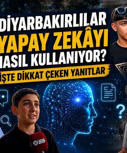 Diyarbakırlılar yapay zekâyı nasıl kullanıyor? İşte dikkat çeken yanıtlar