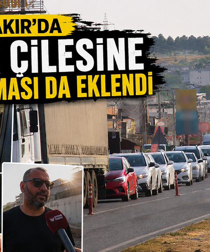 Diyarbakır'da trafik çilesine yol çalışması da eklendi