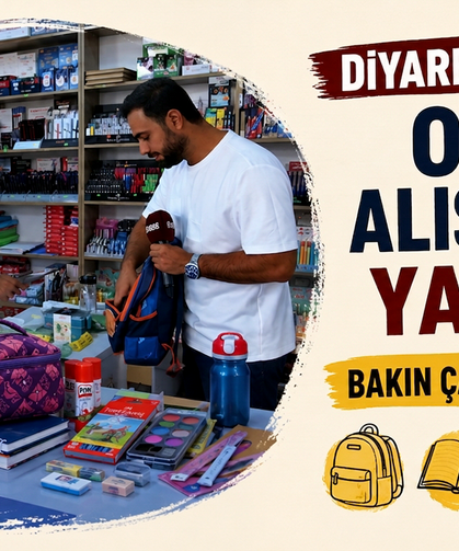 Diyarbakır’da okul alışverişi yaptık: Bakın çanta kaça doldu