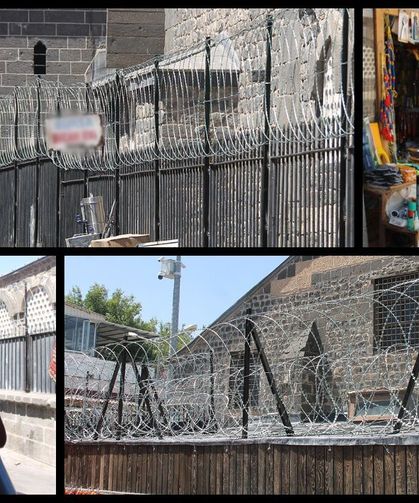 Diyarbakır'da tarihi Ulu Camii tel örgülerle çevrildi: Esnaf tepkili