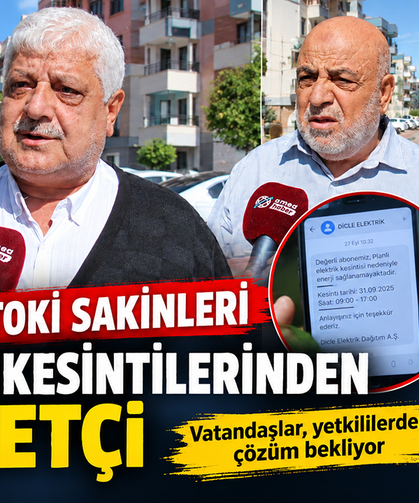 Talaytepe TOKİ sakinleri elektrik kesintilerinden şikâyetçi