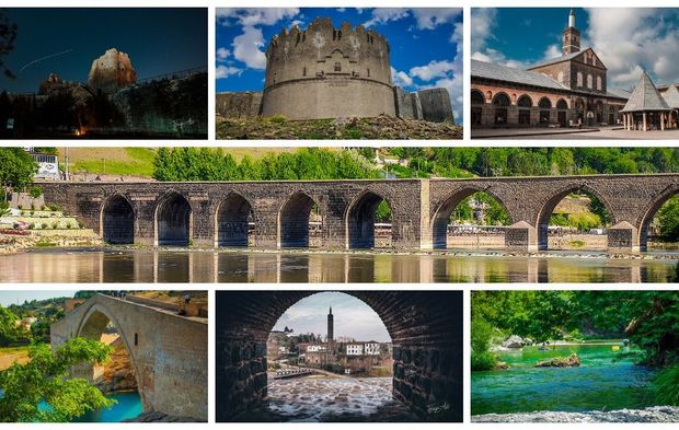 Diyarbakır'ın tarihi ve doğal güzellikleri fotoğraf karelerine yansıdı