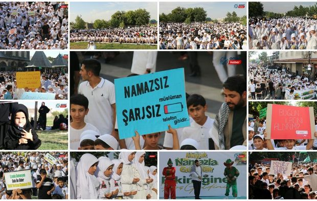 Diyarbakır’da "Hayat Namazla Güzeldir" programından renkli kareler